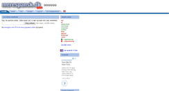Desktop Screenshot of merespansk.dk